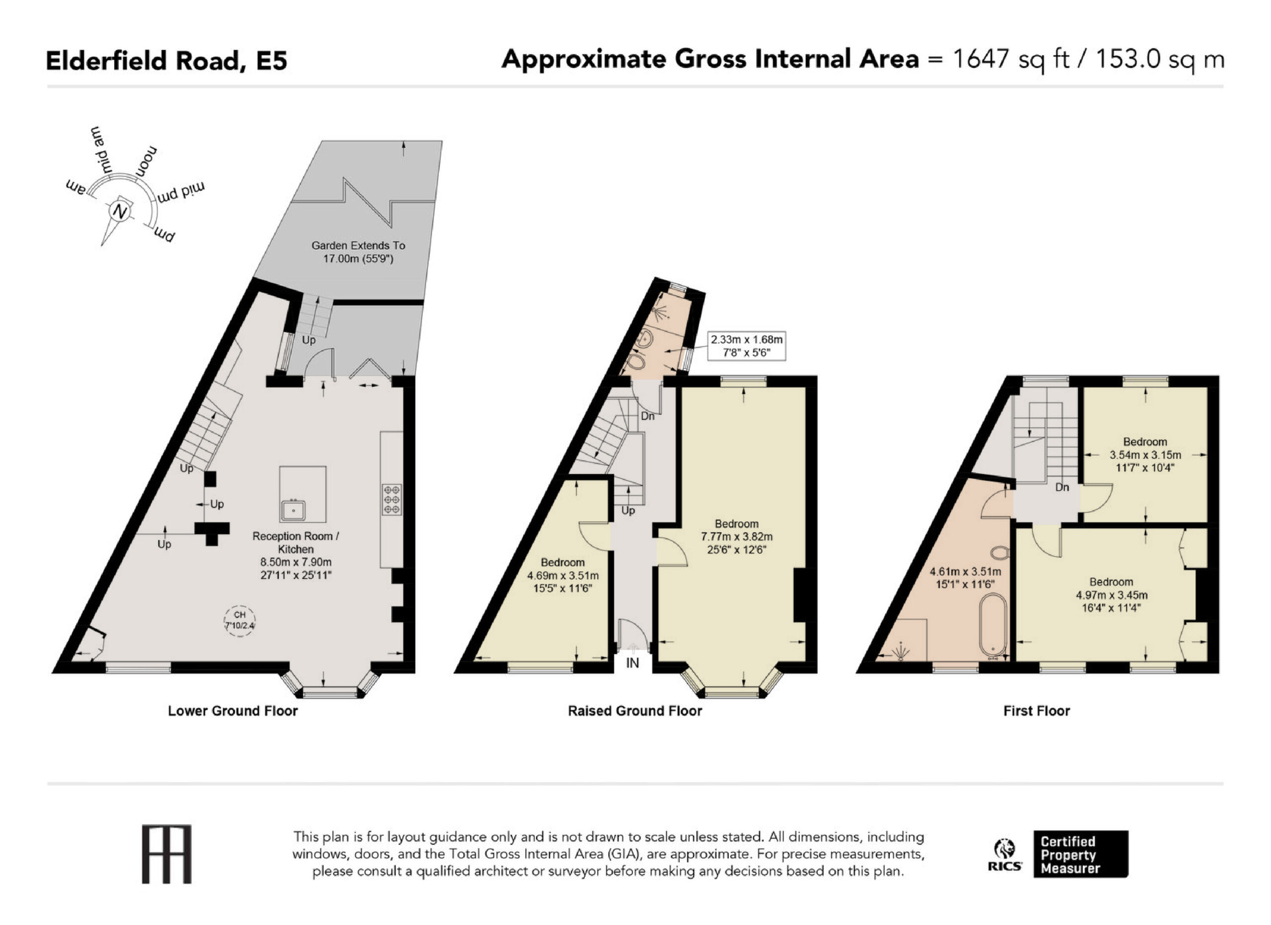 Elderfield Road, Lower Clapton floorplan