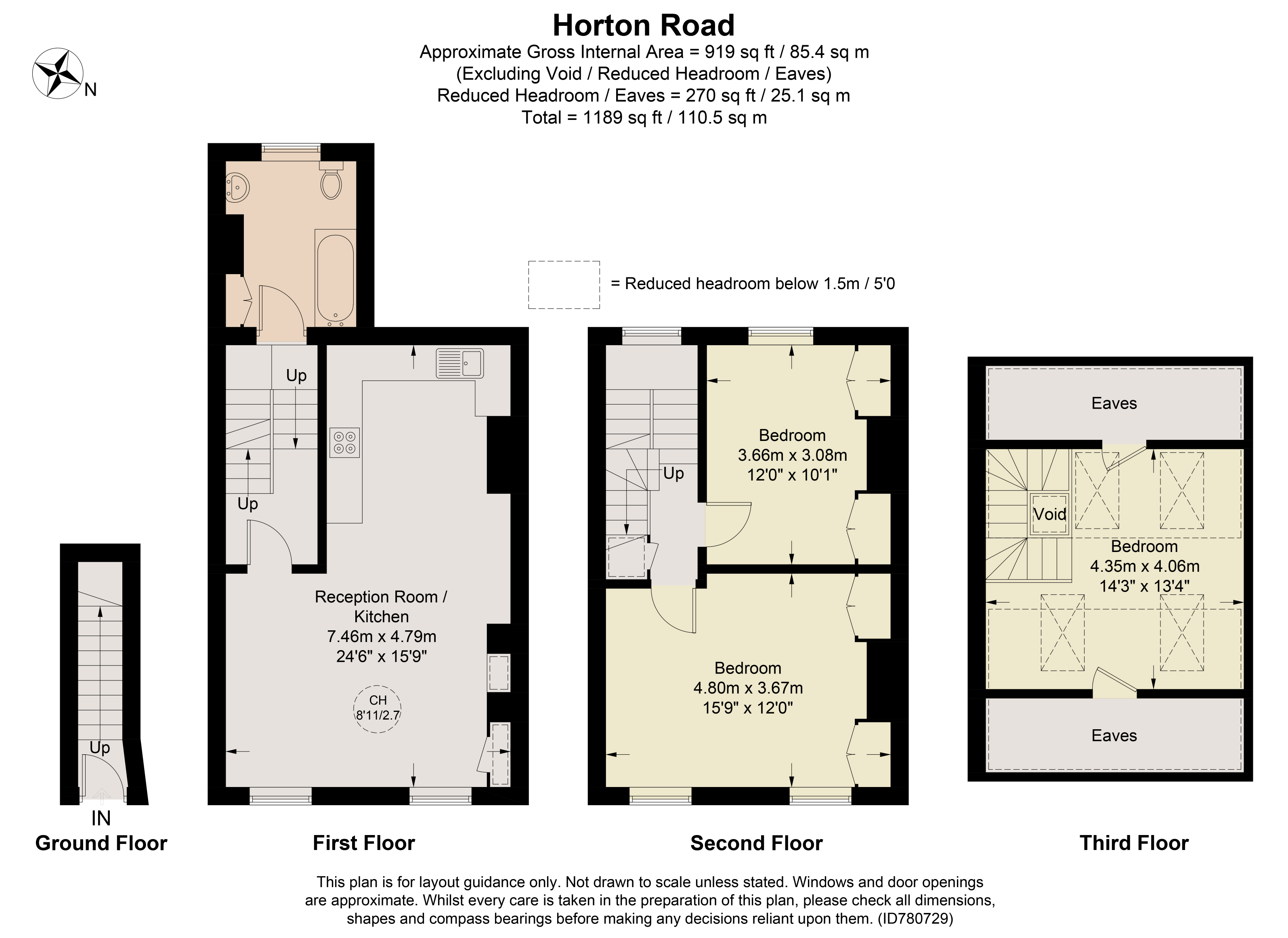 Horton Road, Hackney floorplan