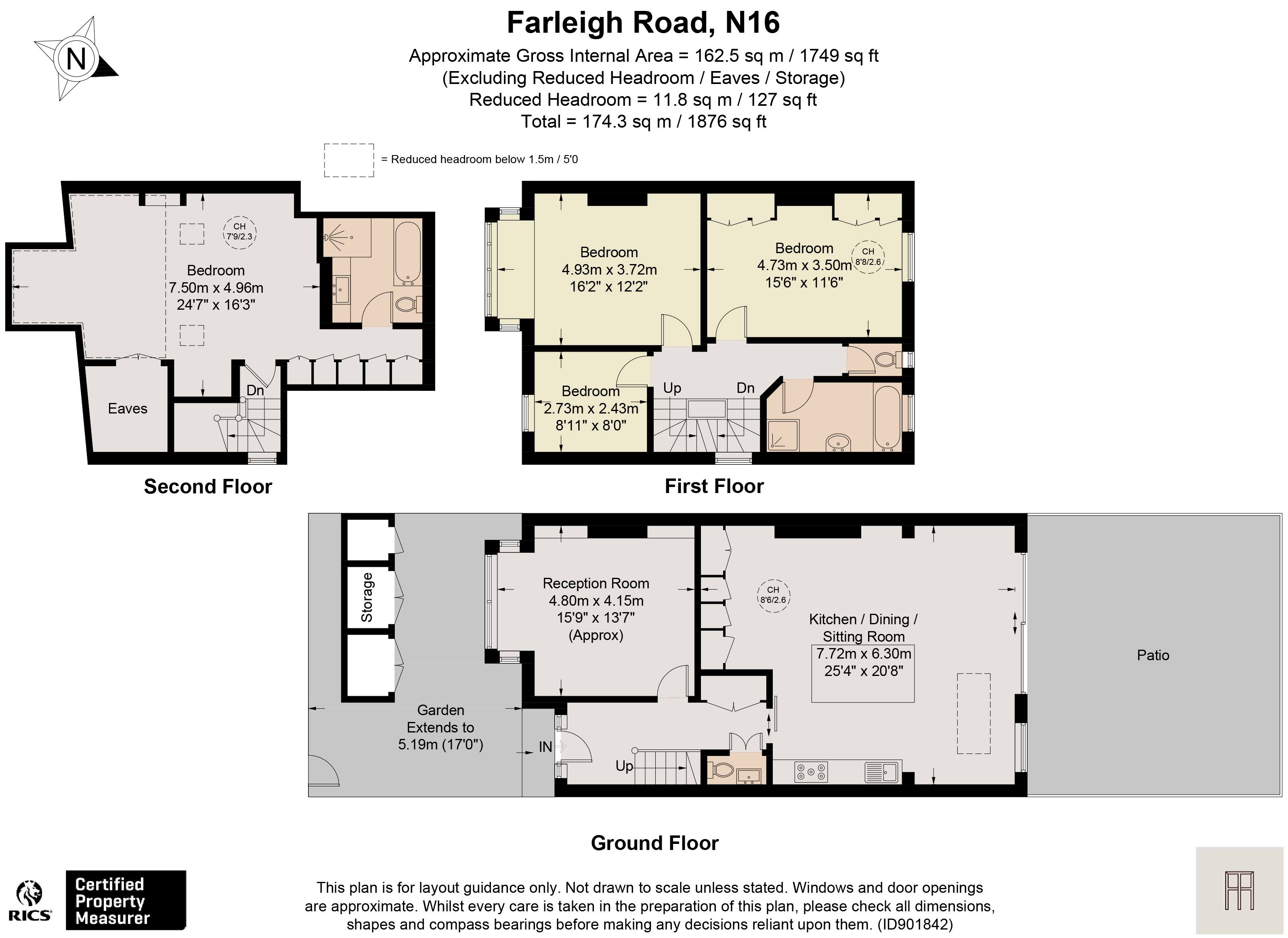 Farleigh Road, Hackney floorplan