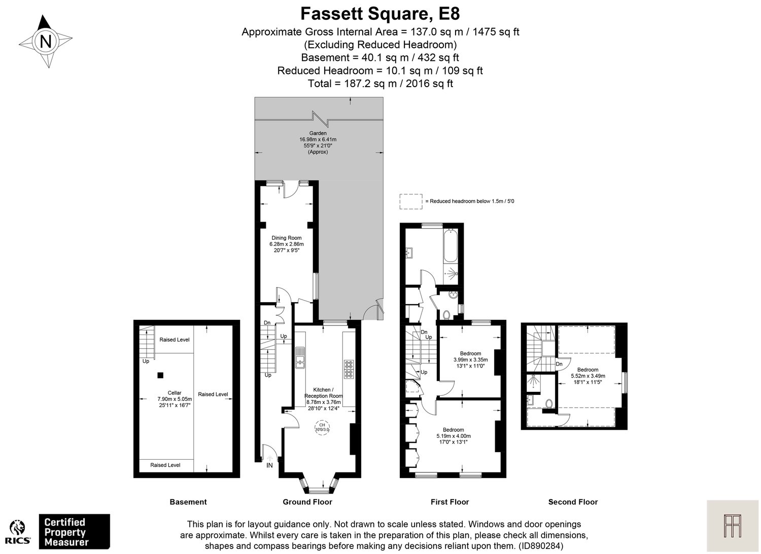 Fassett Square, Hackney floorplan