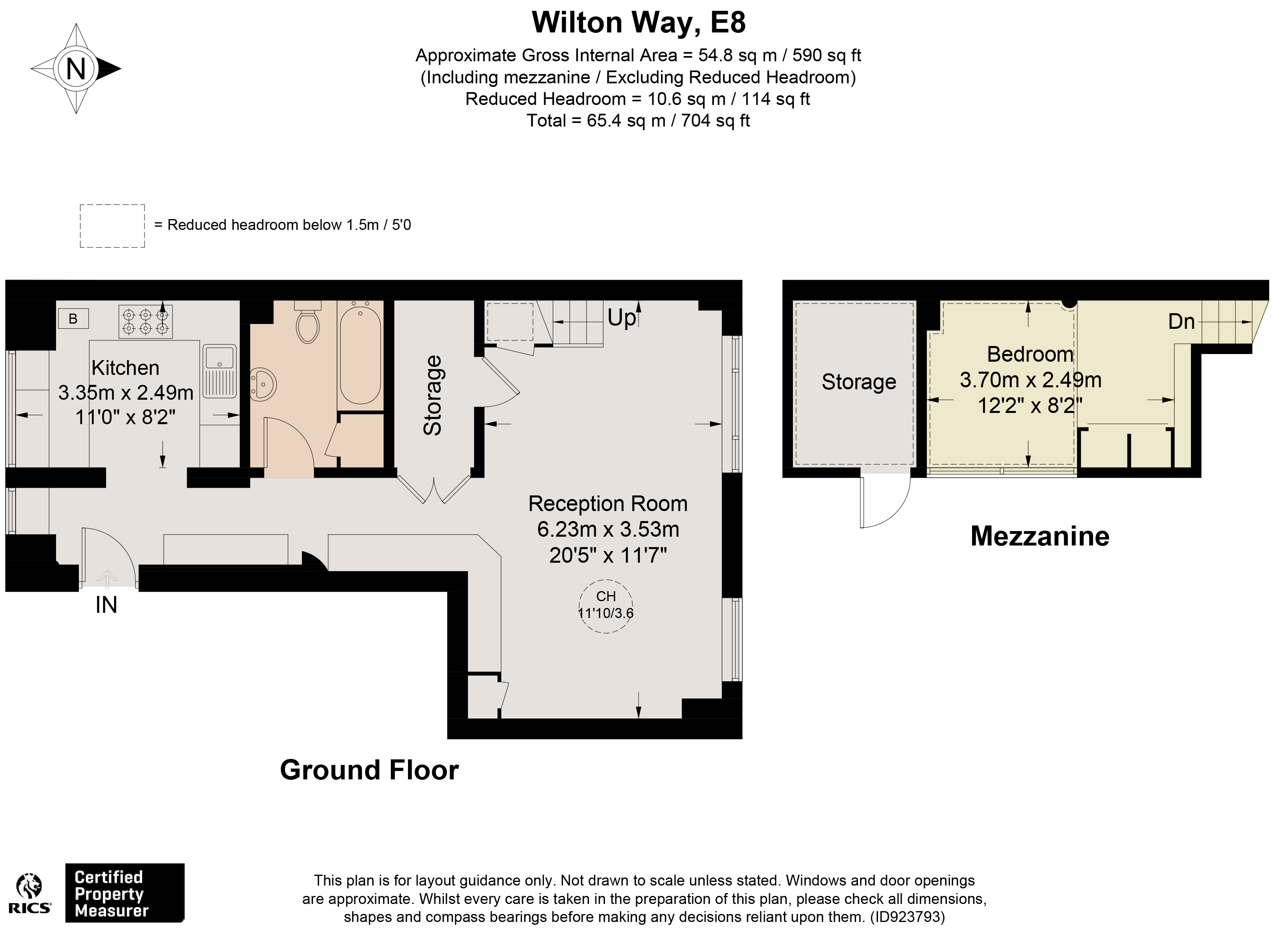 The Colonnades, Wilton Way floorplan