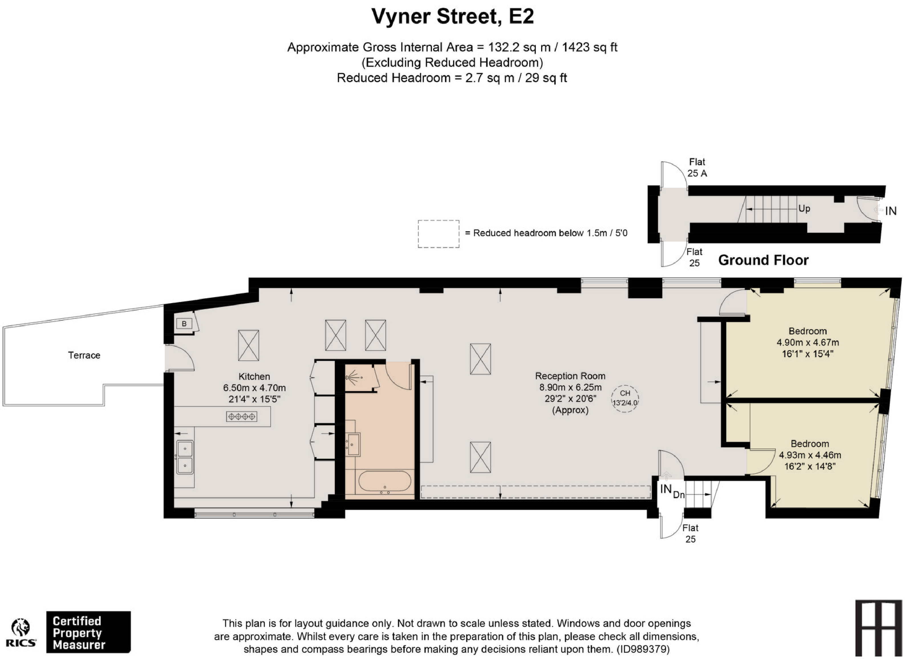 Vyner Street, Bethnal Green floorplan