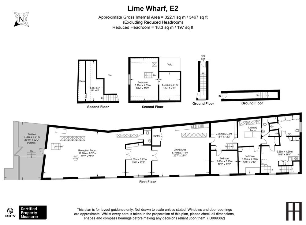 Lime Wharf, Bethnal Green floorplan