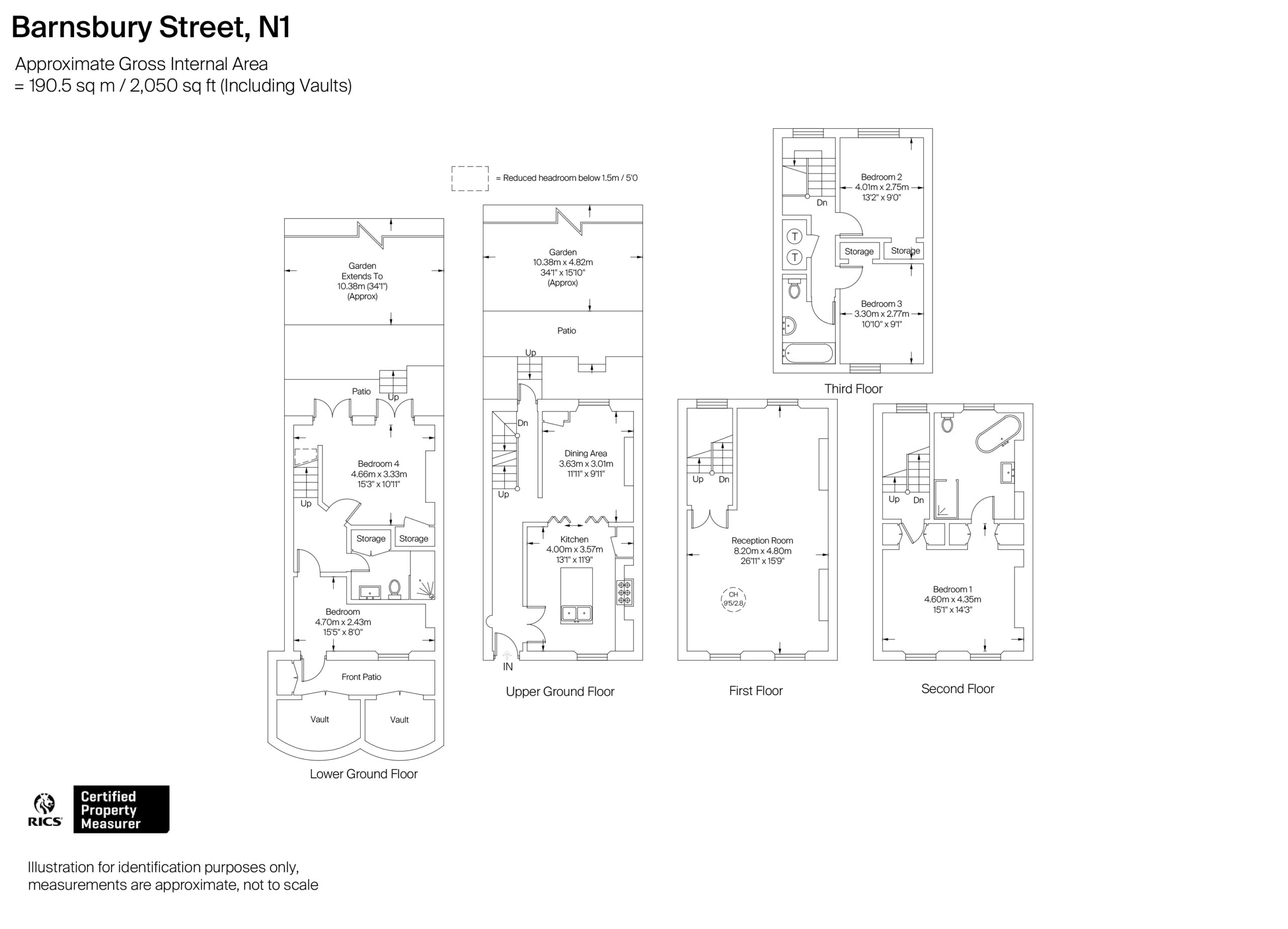 Barnsbury Street, Islington floorplan