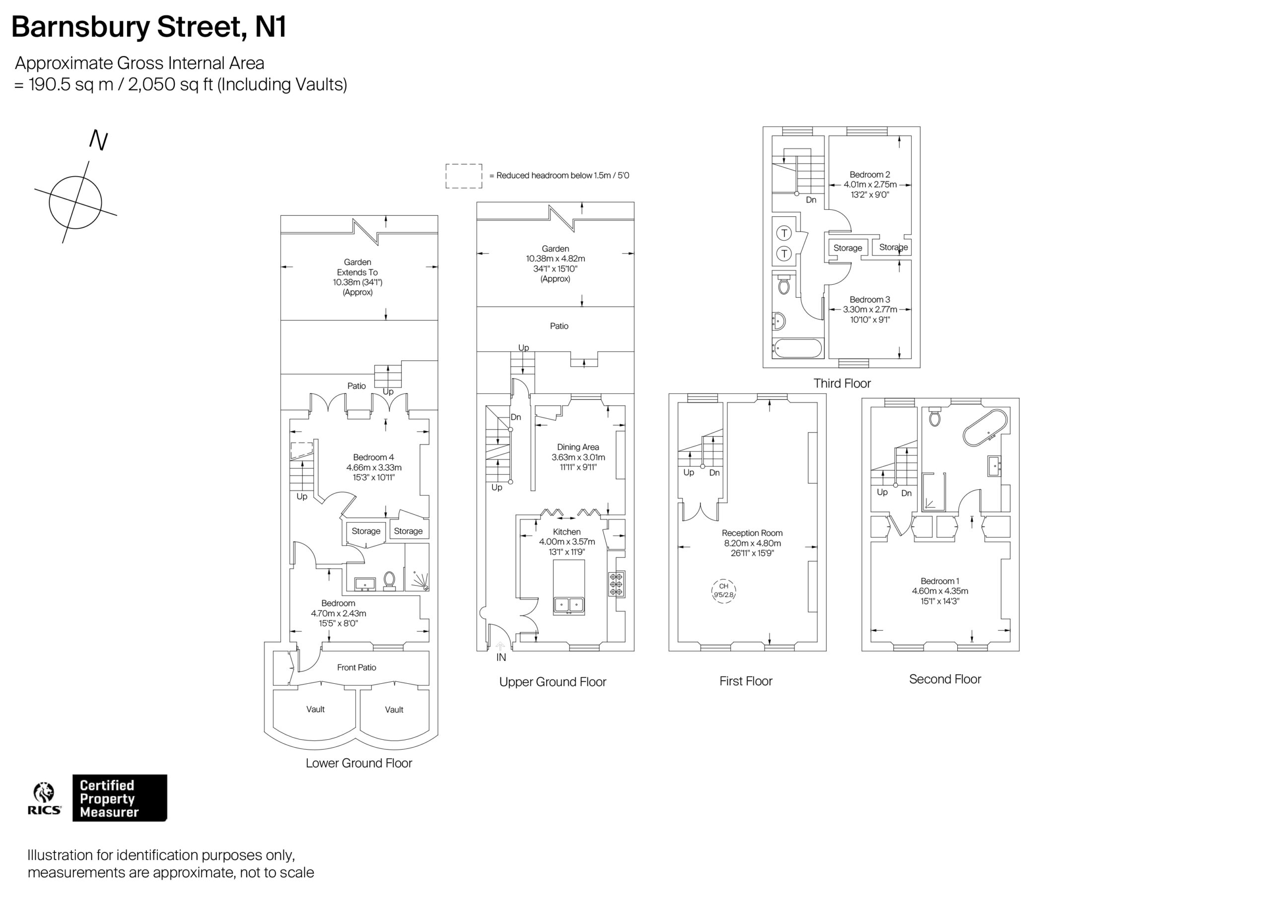 Barnsbury Street, Islington floorplan