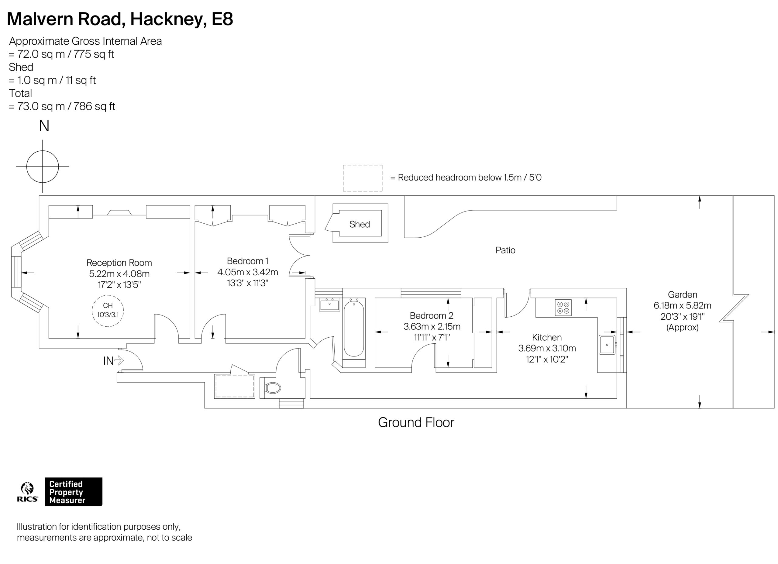 Malvern Road floorplan