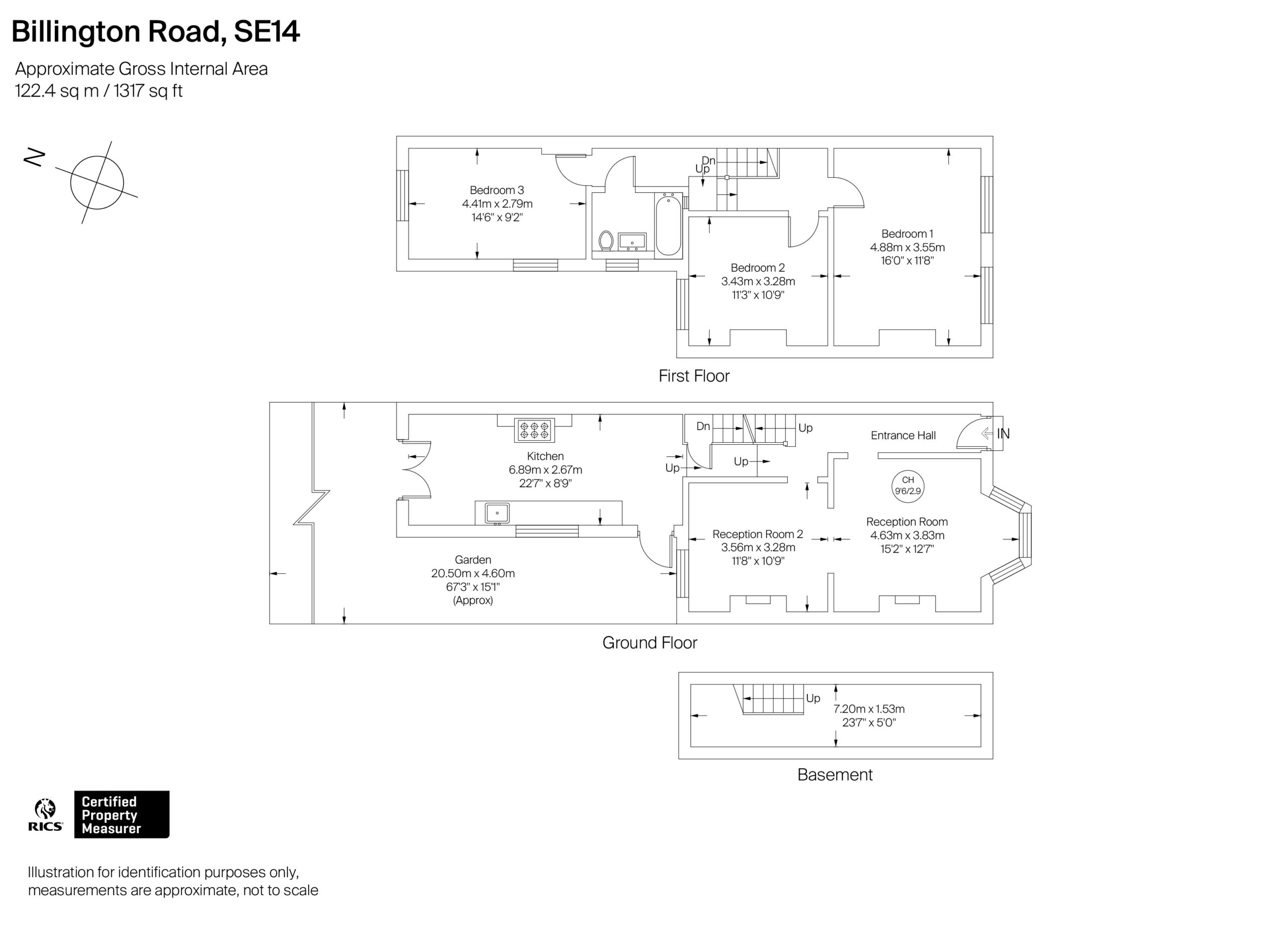 Billington Road, New Cross Gate floorplan