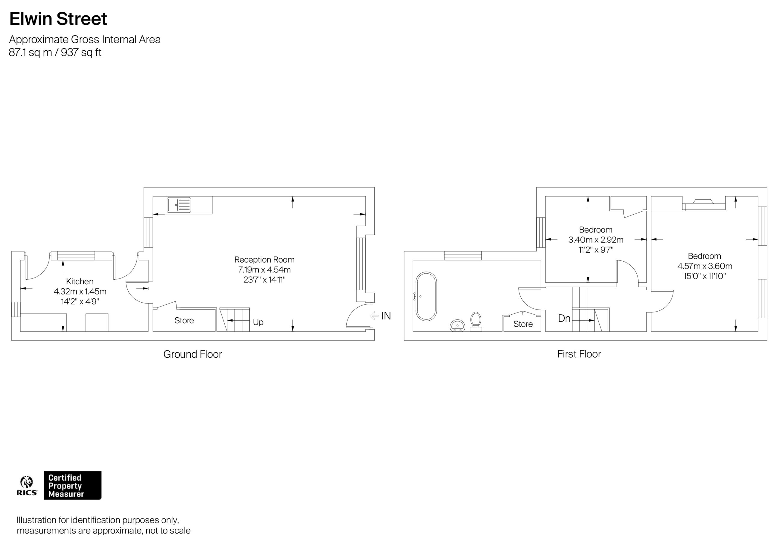 Elwin Street floorplan