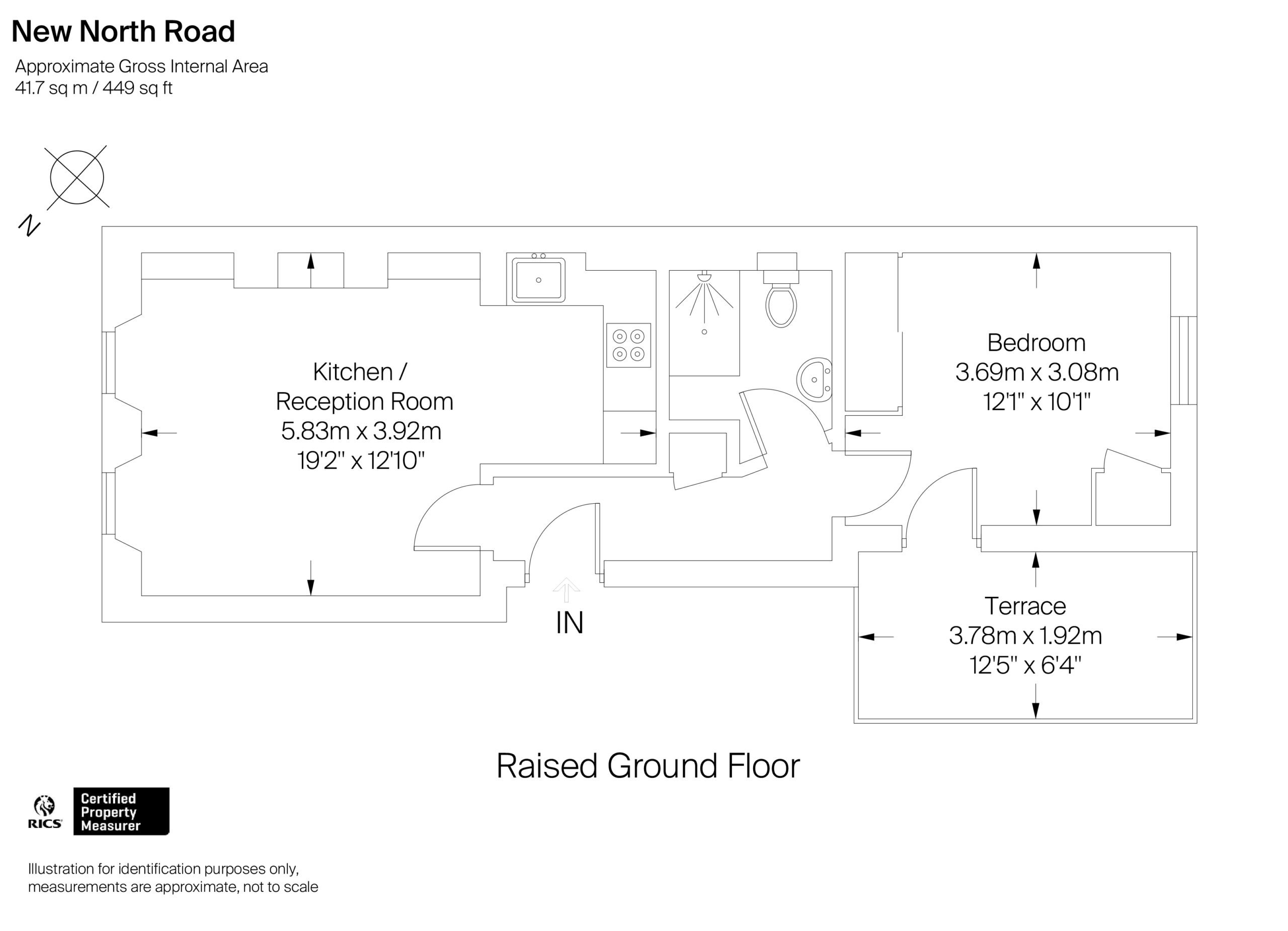 New North Road floorplan