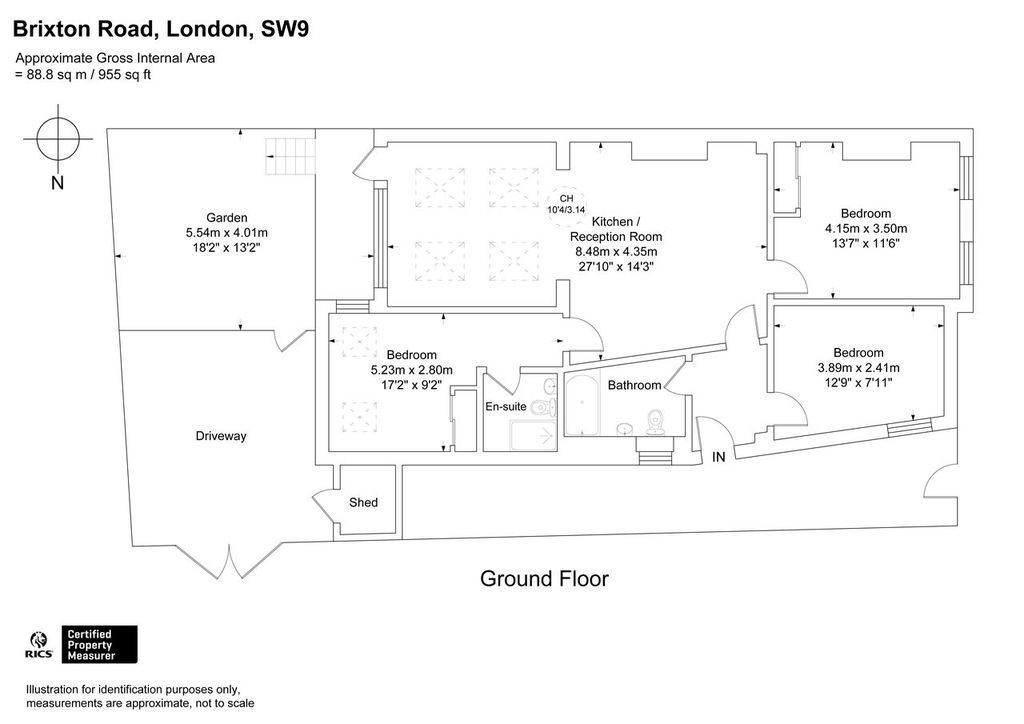 Brixton Road floorplan